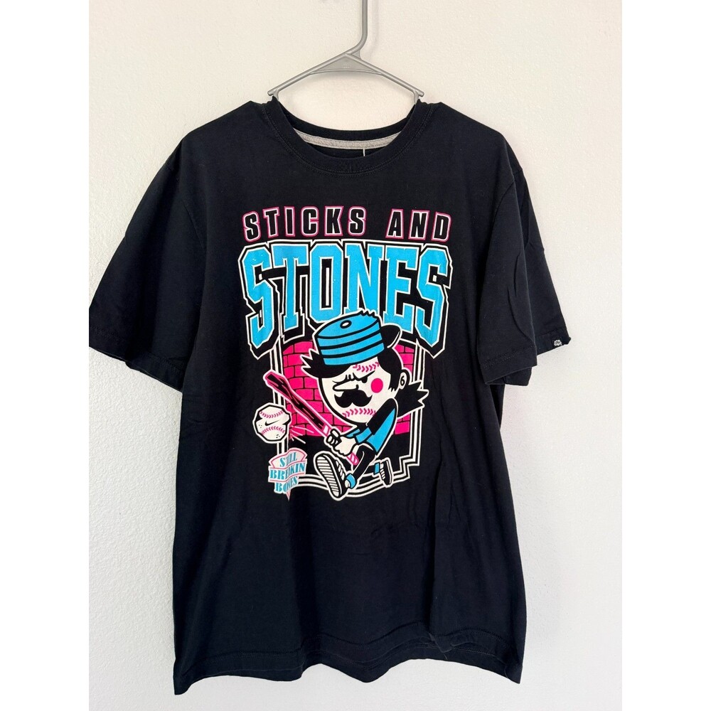 Sticks and Stones Mens Nike Baseball T Shirt - XL